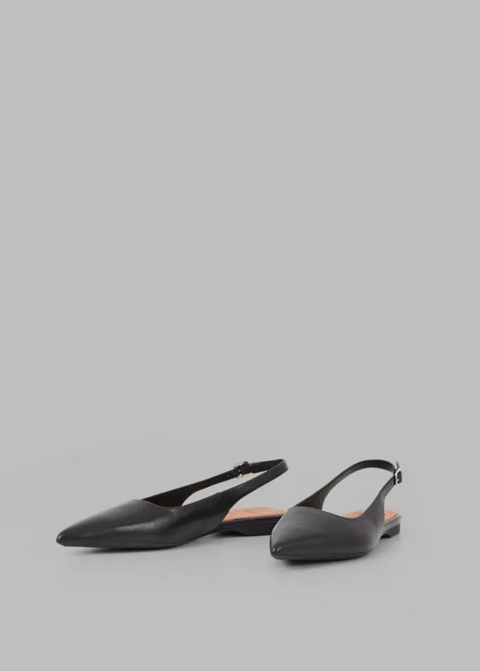 Women The Frankie Shop Vagabond Hermine Slingbacks 8211 Black Black