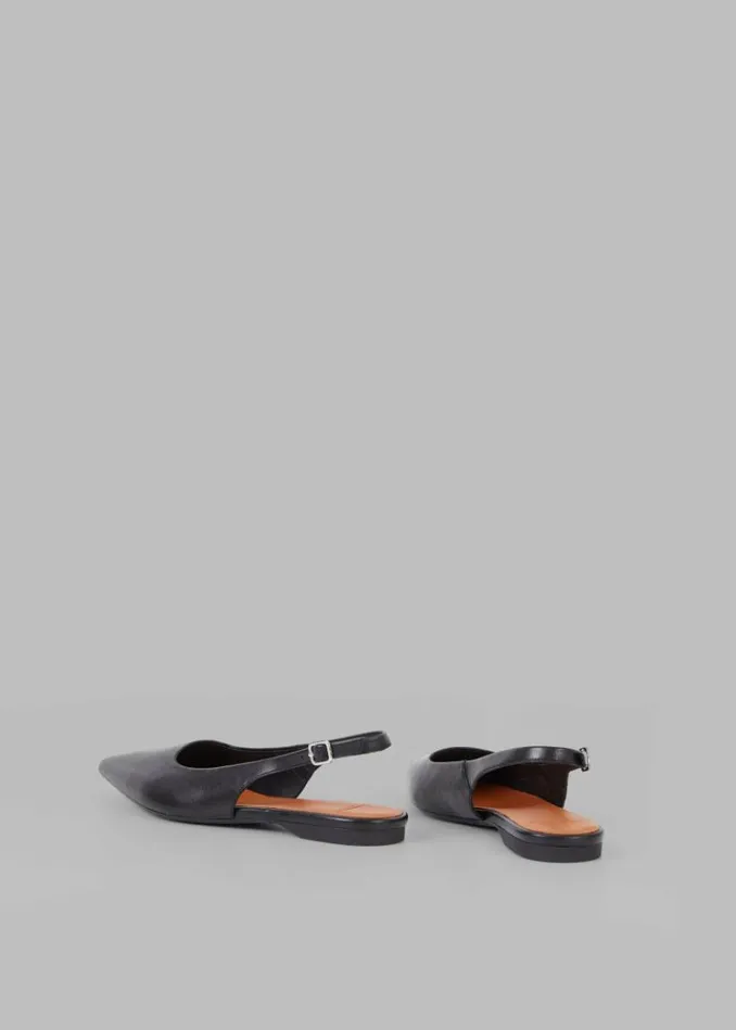 Women The Frankie Shop Vagabond Hermine Slingbacks 8211 Black Black