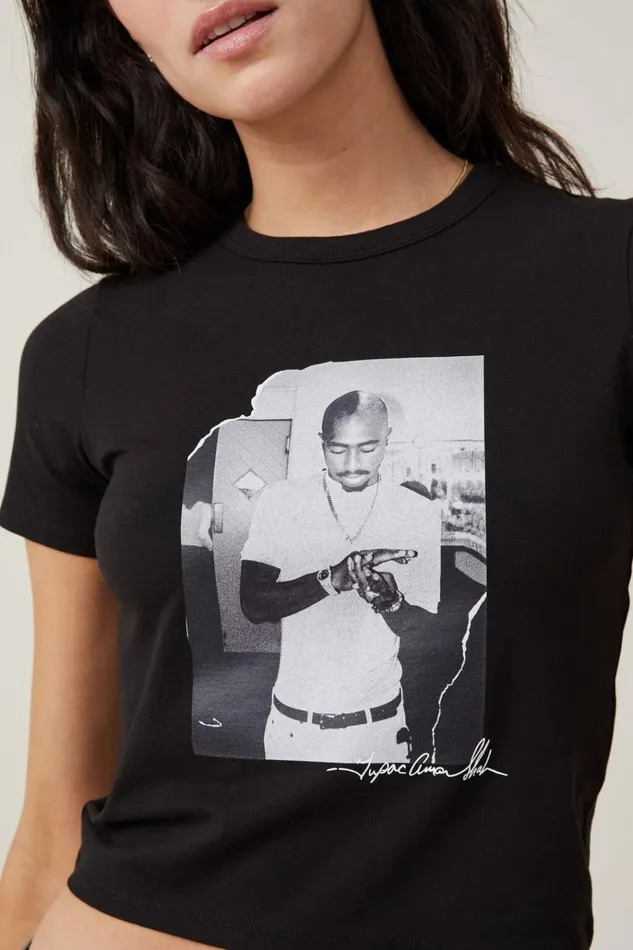 Women Tops Cotton On Fitted Graphic Music Longline Tee Lcn Bra 2pac Ripped Pagesblack Women Tops Cotton On Fitted Graphic Music Longline Tee Lcn Bra 2pac Ripped Pagesblack