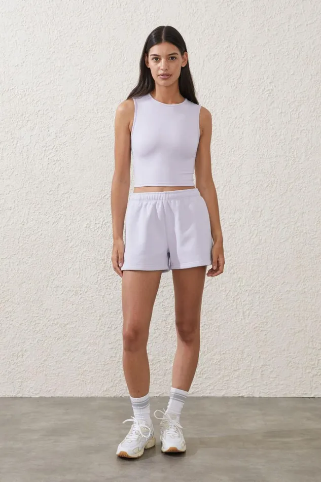 Women Tops Cotton On Ultra Soft Essential Tank Lilac Light Women Tops Cotton On Ultra Soft Essential Tank Lilac Light