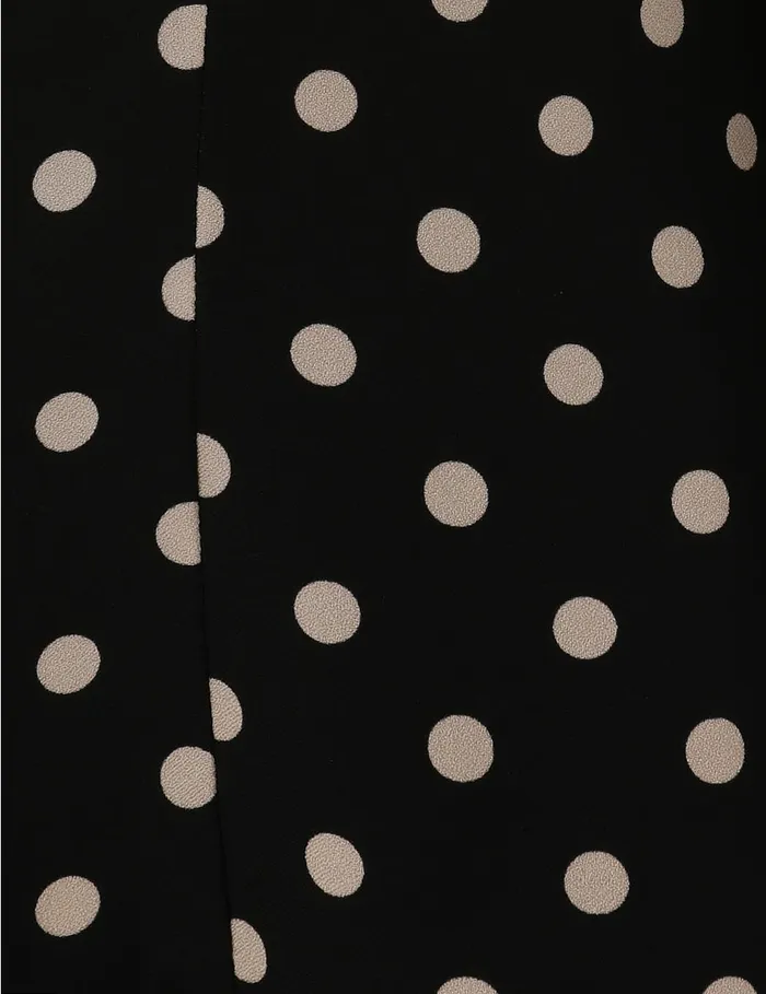 Women Tops Zimmermann Utility Blouse Blackcream Dot
