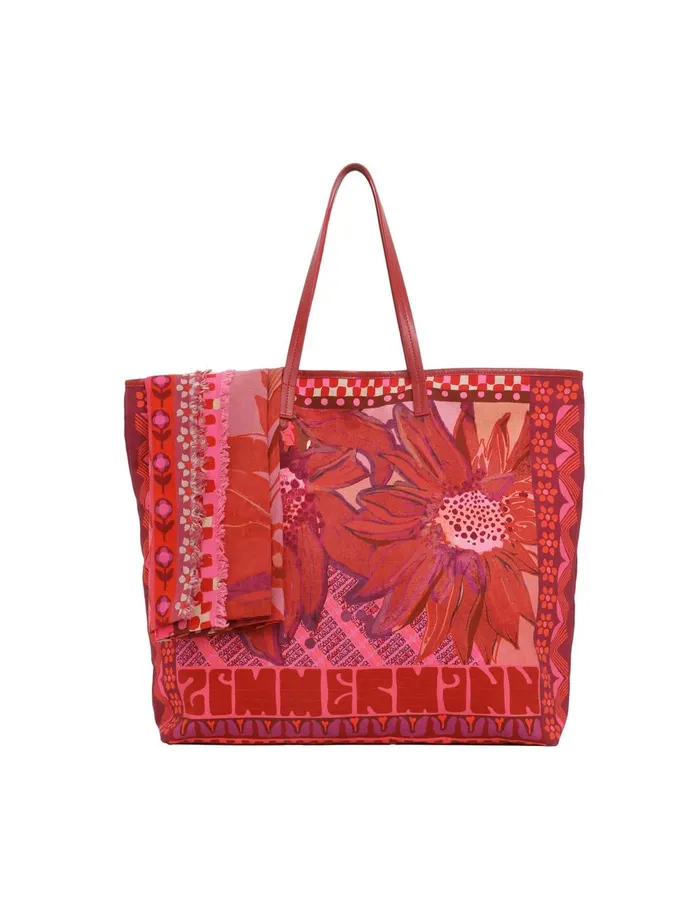 Women Towels and Pareos Zimmermann Red Summer Set Red