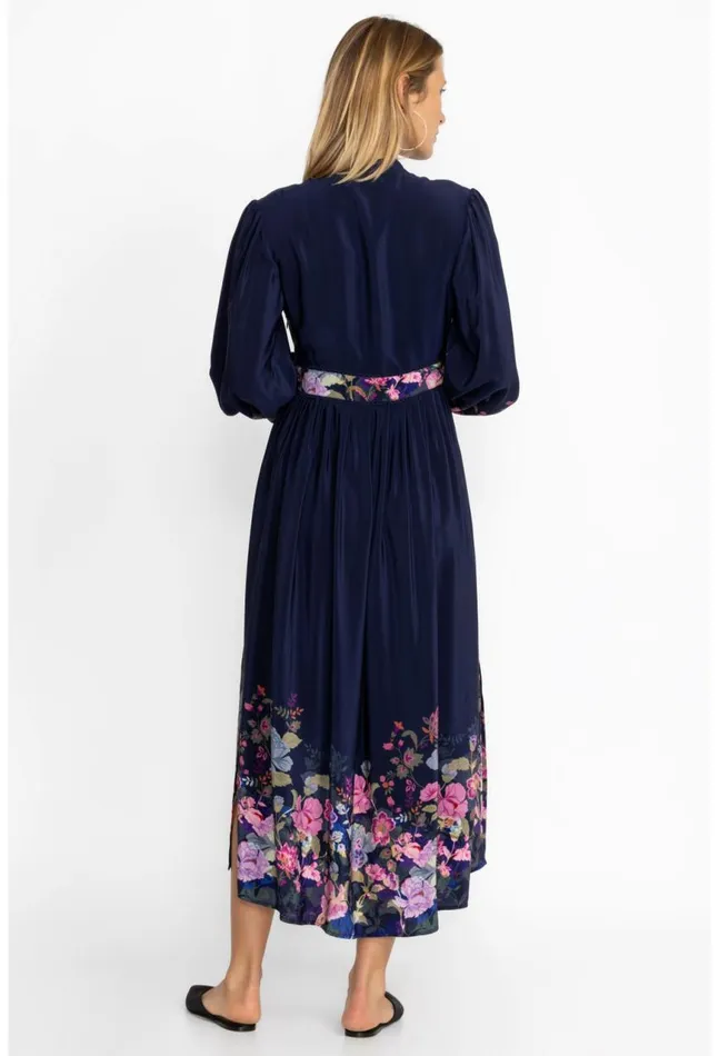 Women Valeria Silk Maxi Dress Valeria Johnny Was Dresses
