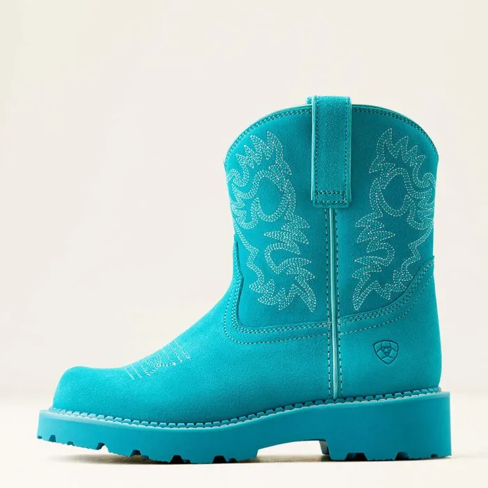 Women Western Boots Ariat Fatbaby Western Boot Brightest Turquoise Women Western Boots Ariat Fatbaby Western Boot Brightest Turquoise