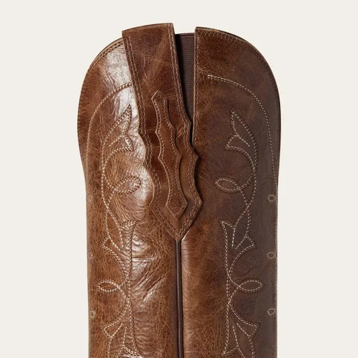 Women Western Boots Ariat Heritage D Toe StretchFit Western Boot Dark Tan Women Western Boots Ariat Heritage D Toe StretchFit Western Boot Dark Tan