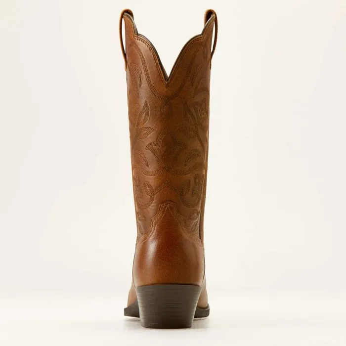 Women Western Boots Ariat Heritage R Toe Western Boot Copper Brown Women Western Boots Ariat Heritage R Toe Western Boot Copper Brown