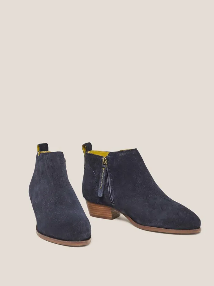 Women White Stuff BOOTS 15 OFF Suede Willow Ankle Boot Dark Navy Women White Stuff BOOTS 15 OFF Suede Willow Ankle Boot Dark Navy