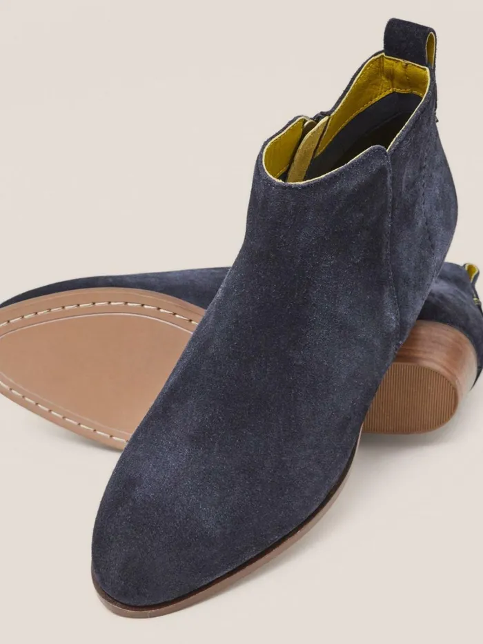 Women White Stuff BOOTS 15 OFF Suede Willow Ankle Boot Dark Navy Women White Stuff BOOTS 15 OFF Suede Willow Ankle Boot Dark Navy