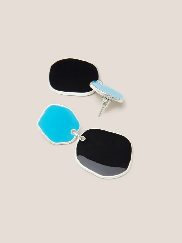 Women White Stuff Jewellery Calia Enamel Earring Blue Multi Women White Stuff Jewellery Calia Enamel Earring Blue Multi