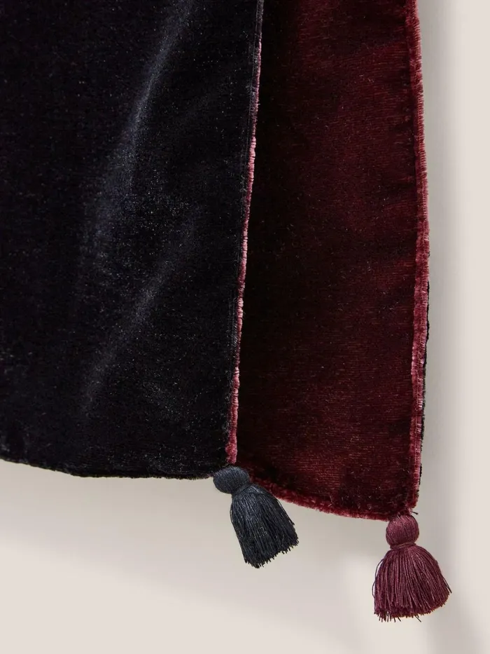 Women White Stuff Partywear Classic Velvet Scarf Dusty Pink Women White Stuff Partywear Classic Velvet Scarf Dusty Pink