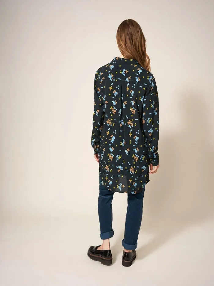 Women White Stuff Shirts Blouses And Tunics Danika Tunic Black Multi Women White Stuff Shirts Blouses And Tunics Danika Tunic Black Multi