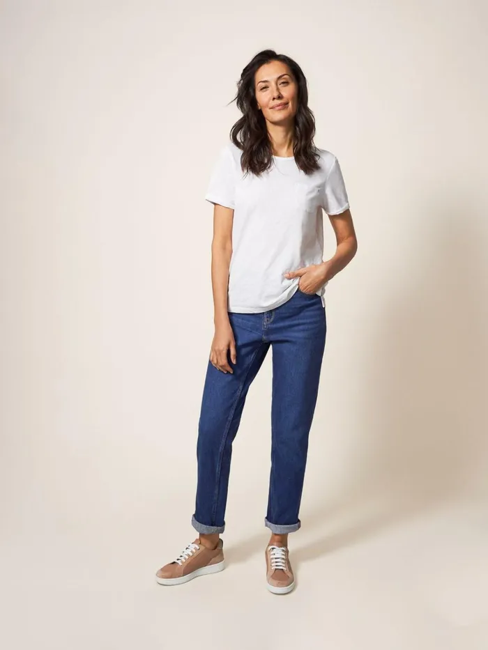 Women White Stuff Trousers Brooke Straight Jeans Mid Denim Women White Stuff Trousers Brooke Straight Jeans Mid Denim