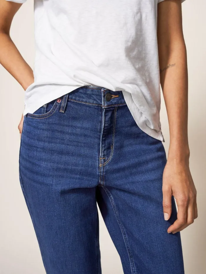 Women White Stuff Trousers Brooke Straight Jeans Mid Denim Women White Stuff Trousers Brooke Straight Jeans Mid Denim