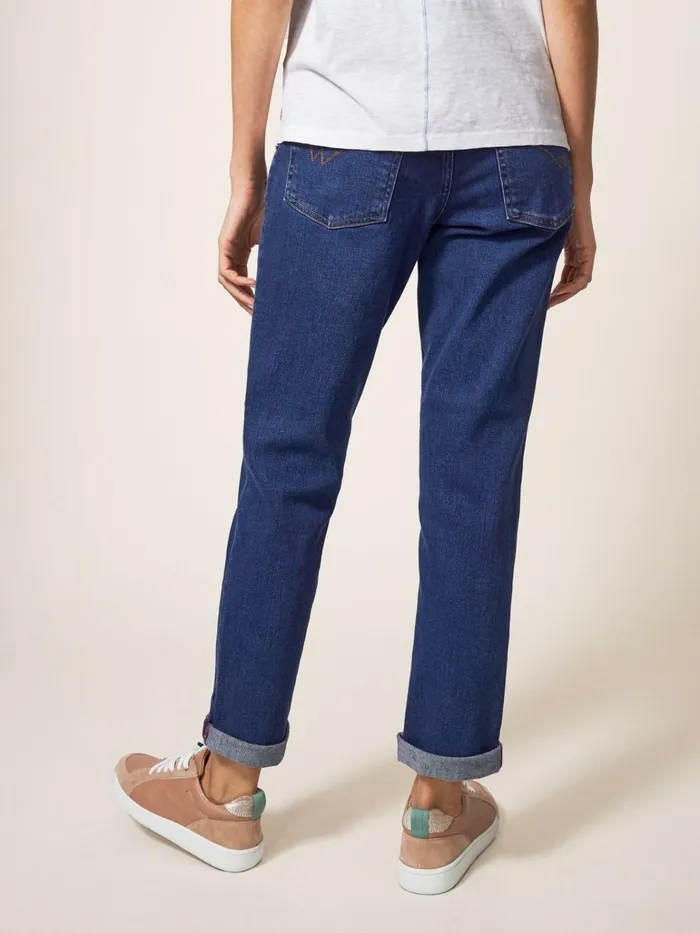 Women White Stuff Trousers Brooke Straight Jeans Mid Denim Women White Stuff Trousers Brooke Straight Jeans Mid Denim