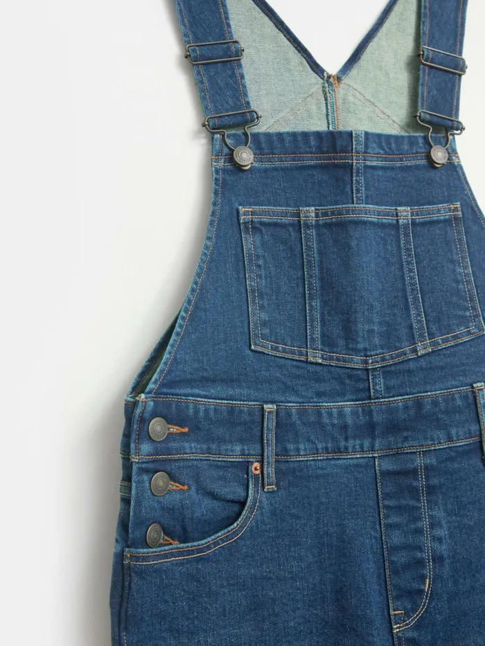 Women White Stuff Trousers Isabelle Jean Dungaree Mid Denim