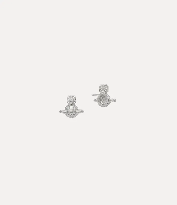 Women Zadie Earrings Platinumwhitecz Vivienne Westwood Classic Styles Women Zadie Earrings Platinumwhitecz Vivienne Westwood Classic Styles