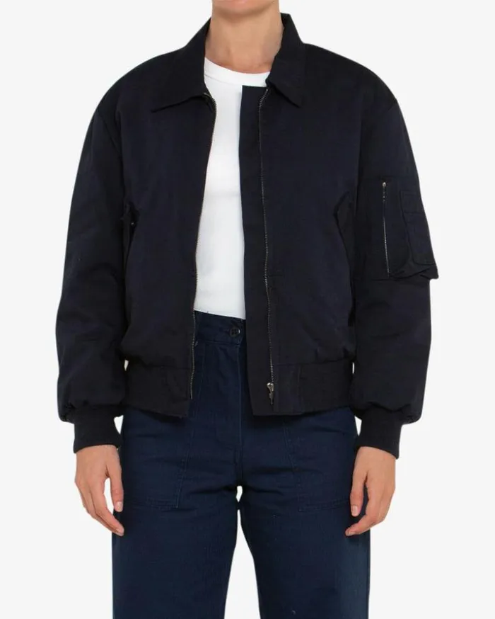 Womens Deus Ex Machina Jackets Flight Jacket 8211 Navy Navy