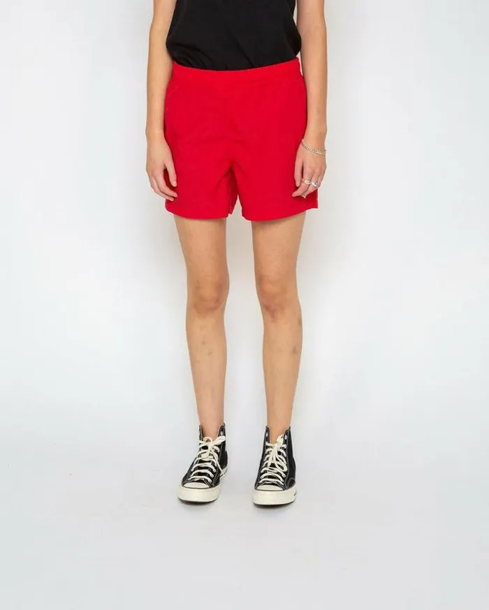 Womens Deus Ex Machina Shorts Nour Short 8211 Rocco Red Rocco Red
