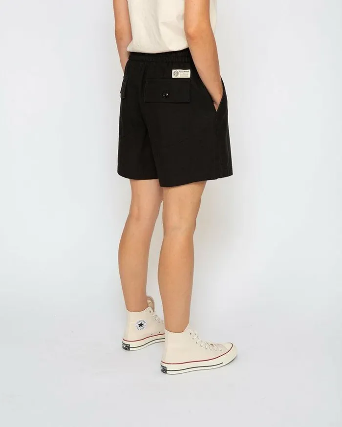 Womens Deus Ex Machina Shorts Terri Short 8211 Black Black Womens Deus Ex Machina Shorts Terri Short 8211 Black Black