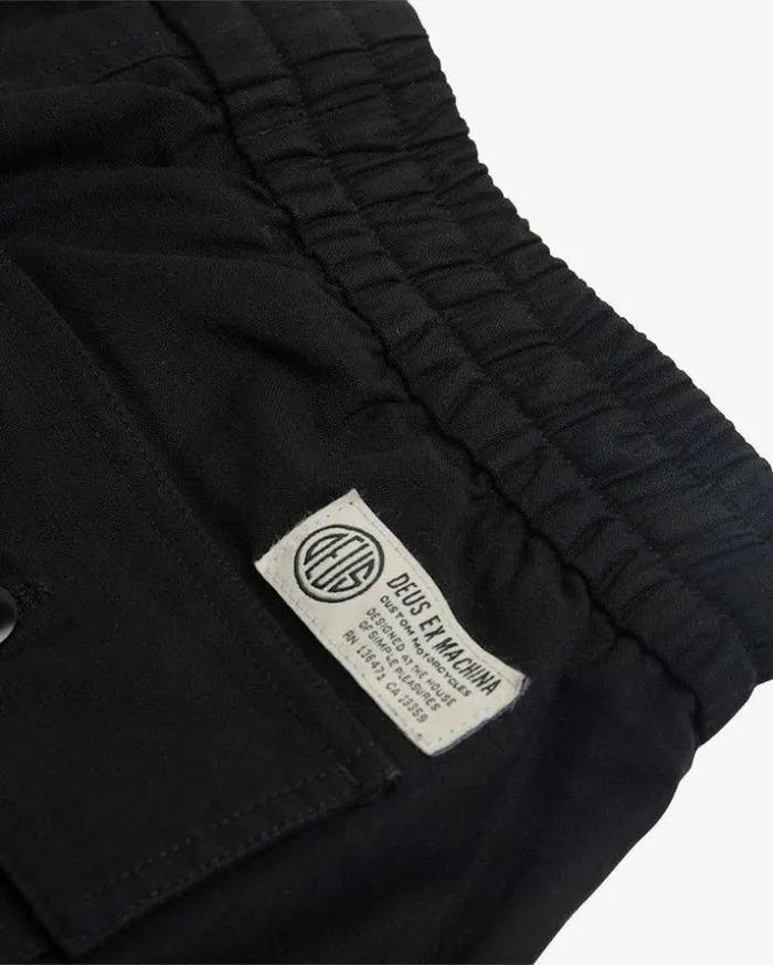 Womens Deus Ex Machina Shorts Terri Short 8211 Black Black Womens Deus Ex Machina Shorts Terri Short 8211 Black Black