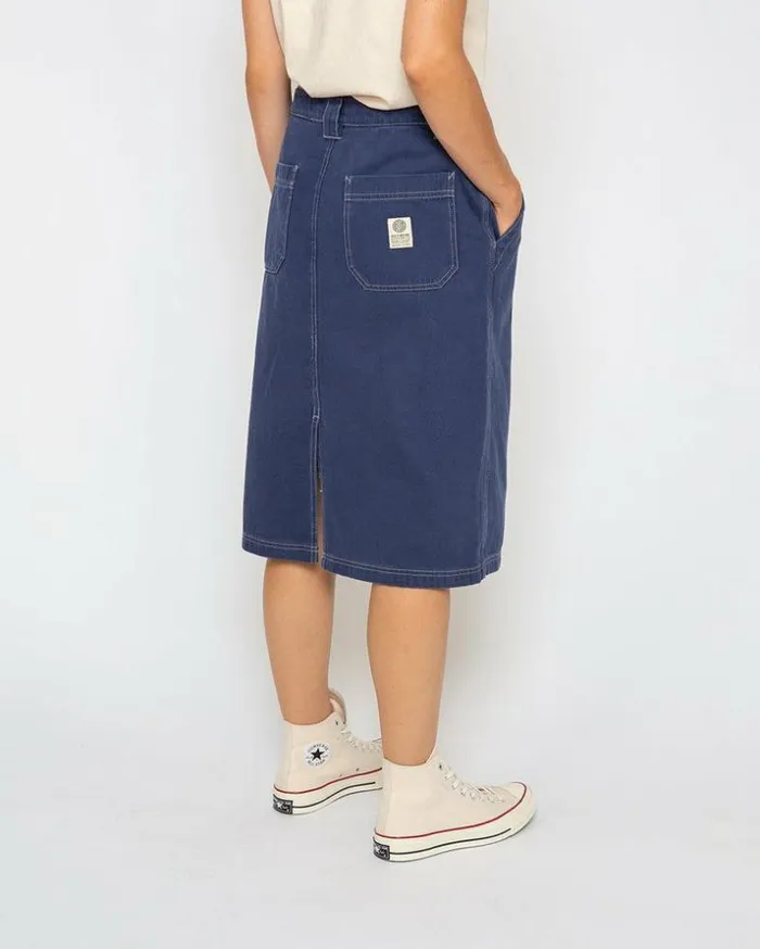 Womens Deus Ex Machina Skirts Irene Skirt 8211 Indigo Indigo Womens Deus Ex Machina Skirts Irene Skirt 8211 Indigo Indigo