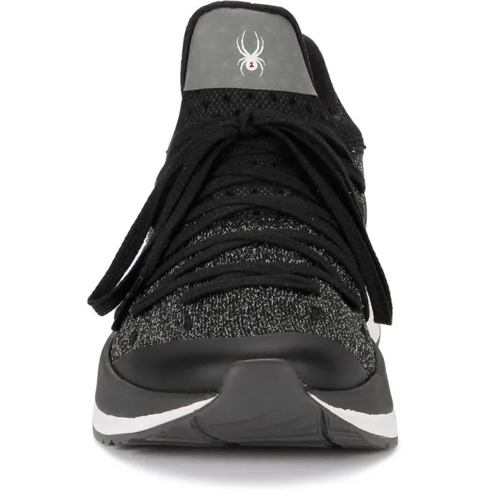 Womens Tempo Black Heather Spyder Sneakers