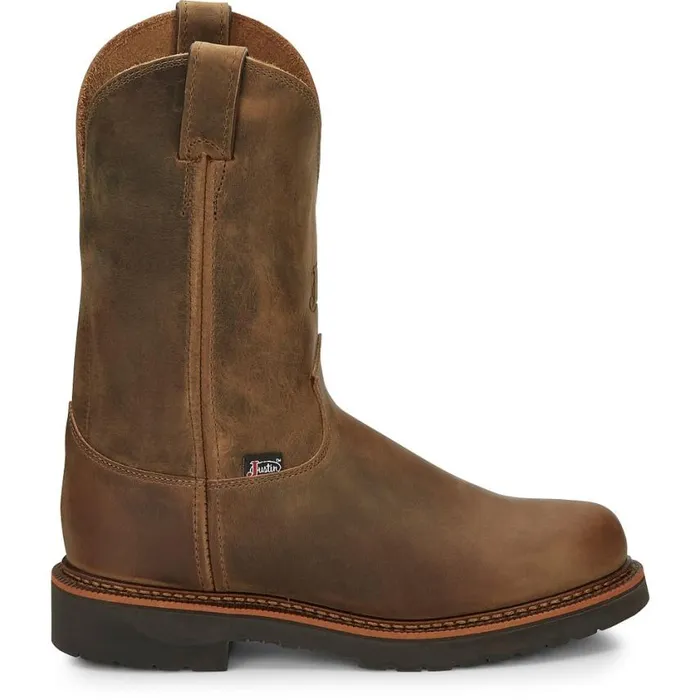 Work Men Justin Boots Blueprint 11034 Work Boot Tan Gaucho 040tan041