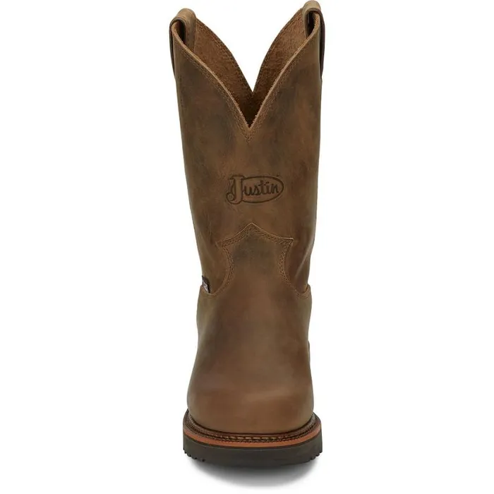 Work Men Justin Boots Blueprint 11034 Work Boot Tan Gaucho 040tan041