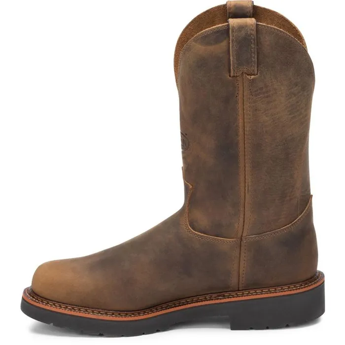 Work Men Justin Boots Blueprint 11034 Work Boot Tan Gaucho 040tan041