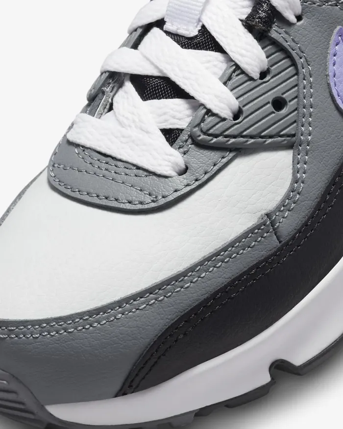 Younger Kids 3 8211 7 Years Kids Nike Air Max 90 LTR Photon Dustcool Greyblacklight Thistle
