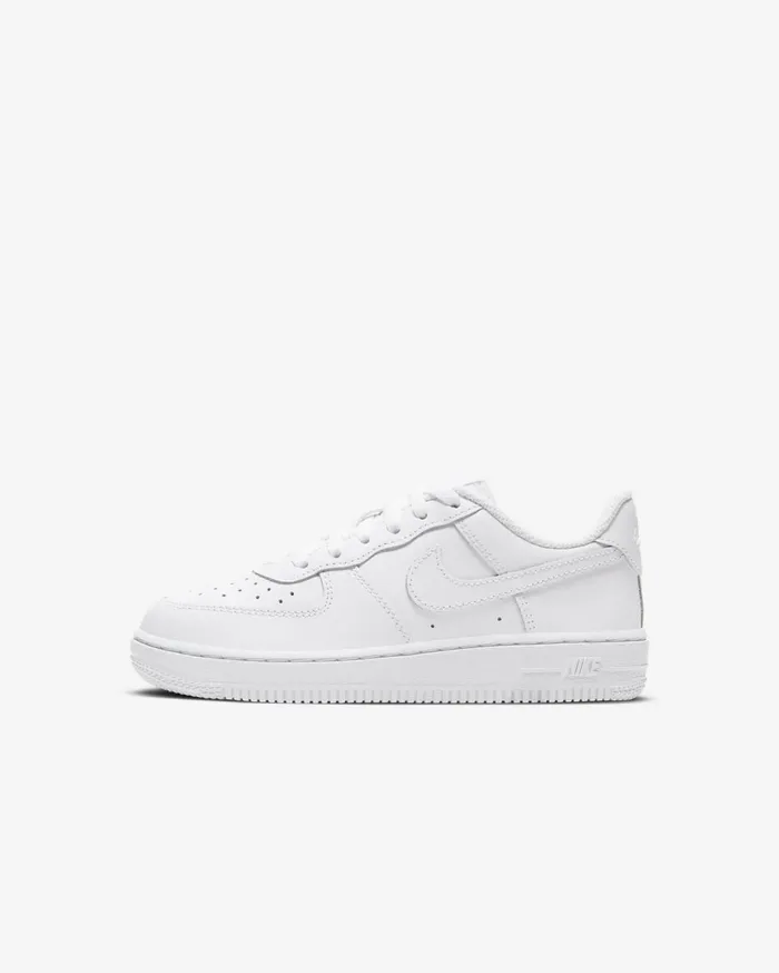Younger Kids 3 8211 7 Years Kids Nike Force 1 LE Whitewhite