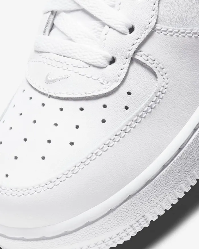 Younger Kids 3 8211 7 Years Kids Nike Force 1 LE Whitewhite