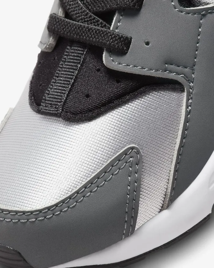 Younger Kids 3 8211 7 Years Kids Nike Huarache Run 20 Blacklight Smoke Greyblue Tintiron Grey