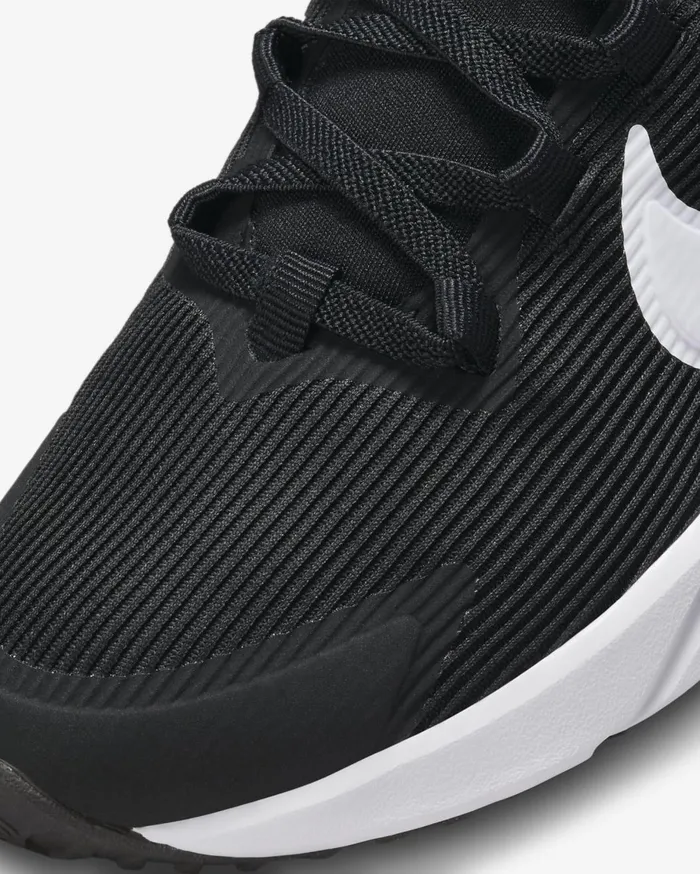 Younger Kids 3 8211 7 Years Kids Nike Star Runner 4 Blackanthracitewhite