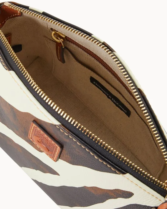Zebra Leather Suki Crossbody Zebra Women Dooney and Bourke Crossbodies Zebra Leather Suki Crossbody Zebra Women Dooney and Bourke Crossbodies