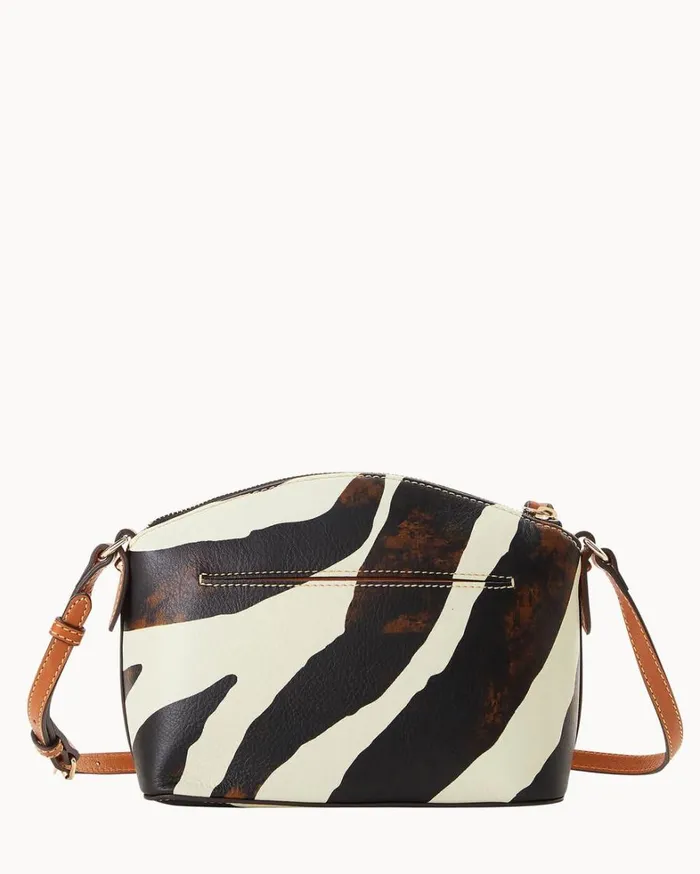 Zebra Leather Suki Crossbody Zebra Women Dooney and Bourke Crossbodies Zebra Leather Suki Crossbody Zebra Women Dooney and Bourke Crossbodies